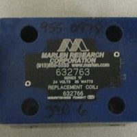 Marlen 632763 Series R Directional Control Valve 225911 24VDC 1.46A 35W