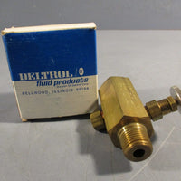 DELTROL PNEUTROL 1000022 FMF30B BRASS CONTROL VALVE FMF30B