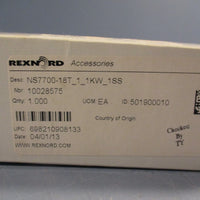 Rexnord NS770018T_1_1KW_1SS Split Sporcket 18 Teeth, 1" RD Bore 10028575