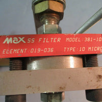 Max Machinery Flow Transmitter Model 213185 w/Accessories See Description