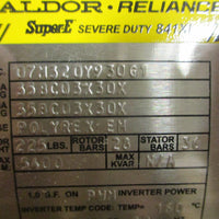 ABB Baldor CECP83771T-4 3-Phase Motor 10HP 3500RPM 460V 1-3/8" Shaft Dia