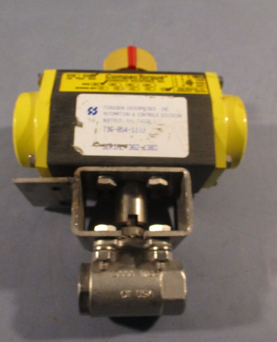 Conbraco CTS 20 6 Compactorque Pneumatic Valve Actuator w/ 1/2" CF8M 2000 WOG