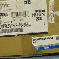 SMC CDG5BA63TFSR-40-G5BAL Dbl Acting Air Cylinder 40mm Stroke 63mm Bore