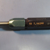 Dorsey Gage 2I10002mm Dim: 7.947.984 Snap Gauge w/ Dundick 7.962mm Plug