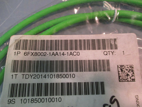Siemens Preassembled Signal Cable 6FX8002-1AA14-1AC0 Factory Sealed