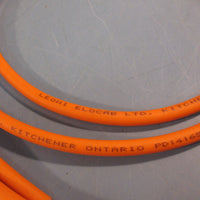 Lot of (2) LEONI ELOCAB LTD. PD14165 Cable Assembly 2m 17050285WC12361774470