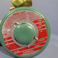 ASCO 3WAY 1/4" RED HAT SOLENOID VALVE EF8300D061U