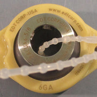 EDT NA6GA7-5/8 2-Bolt Flange Housing Polymer 3-1/8" Length With Sleeve