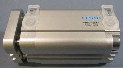 Festo ADVUL-32-50-P-A 156204 DBL Acting Pneumatic Cylinder 32mm Bore, 50mm Strk.