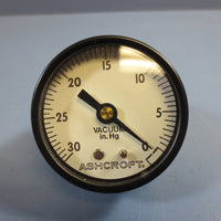 Ashcroft 1000 0-30 psi 1/4" Npt Gauge Brass Nib