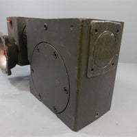 Hub City 3204 0220-80700 100:1 URL Worm Right Gear Reducer 1-3/8" Shaft