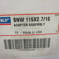 SKF Adapter Assembly Bearing Adapter Assembly SNW 1 15x2.7/16