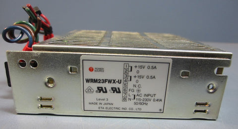 ETA Electronic Power Supply WRM23FWXU 115230V 0.41A 50/60 Hz