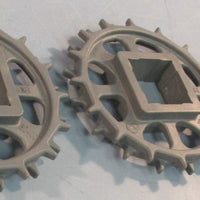 Intralox S2400 Square Bore Sprocket 5.1" PD 16T Black 1.60" Bore Lot Of 3