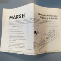 VideoJet Marsh Printhead 1600 FD Series 26518 LCP Ink Jet System 16 Solenoid