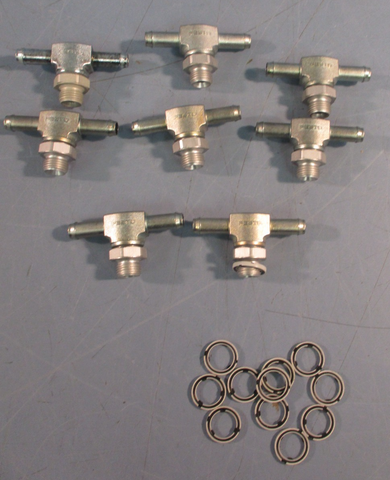 FESTO 11963, TCN1/8PK6, Barbed Tfitting (Pack of 8)