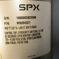 SPX W6204321 Sanitary Divert Valve W62 TT S-Line 5" Air to Raise 2 Proximity