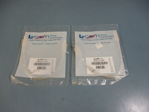 LCom Global Connectivity USB Cable CSMUAX03M NEW LOT OF 2