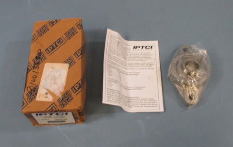 IPTCI SUCSFL 204 20MM 2 Bolt Flange Bearing 20mm Bore Setscrew Lock NIB