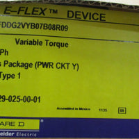Square D 8839EFDDG2VYB07B08R09 EFlex Device Adjustable Speed Drive Controller