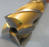 Niagara TiN Double End Mill Cutter, 1"DIA,1"SHK, HSS, 45326, F6, 4FL, USA