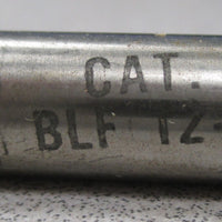 Lot of 2 Weldon End Mill Cuttter, 3/8", HS, CAT, BLF 12-2, 2 FL