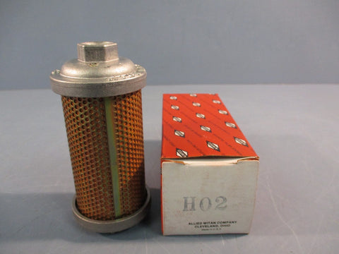 ALLIED WITAN 44AW56 ATOMUFFLER MODEL 02 RADIAL FLOW MUFFLER 1/4" NPT H02