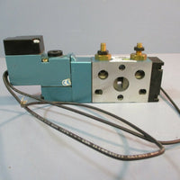 MAC Solenoid Valve 811CPM111AA193 w/ MAC PME111AAAA Coil NWOB
