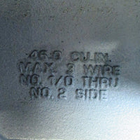 Crouse Hinds T67 T67 Side T Ported 2" Conduit Body NWOB
