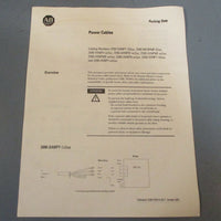 Allen Bradley 2090XXNPMP16S20 Series A Motor Power Cable 20 Meter