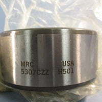 Lot of (2) MRC 5307CZZ H501 Double Row Angular Contact Ball Bearing
