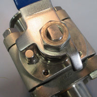 SVF Flow Controls TSC76666TT 3Way Stainless Flanged Ball Valve 1000 PSI