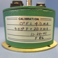 Action Instruments Field Configurable Transpak 0 F = 4.0 MA 400 F = 200 MA