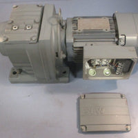 Sew Eurodrive R57 DRS71M4BE05HF Inverter Duty Gearmotor 3PH 35mm Shaft Dia
