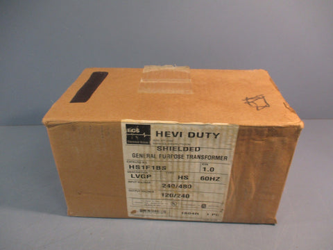 Solo Heavi-Duty HS1F1BS Transformer 1.0KVA 1 Phase 120/240V 240/480V Type HS