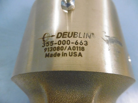 Deublin 355000663 Rotary Union 1" Inch Brass  Left Hand Thread