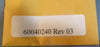 Foss Analytical A/S Sapphire Window 25 x 5 mm 60040240 Rev 03