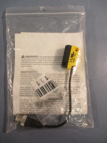 Banner QS18VN6AF100Q5 Photoelectric Sensor 67643 10-30VDC 100mm