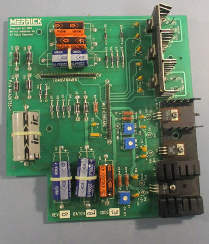 Merrick MKA26738-1 Circuit Board REV7 PSU23 6-3/4" Length 7-3/8" Width