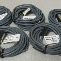Adsens Tech CS-21R-3M Reed Switch 4-120V AC/DC 300mA Max 3m Long Lot of 5