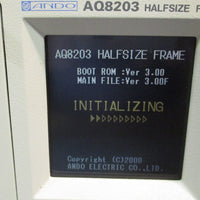 Ando Electric AQ8203 Halfsize Frame with AQ8201-12 ASE Module