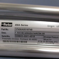 PARKER Tie Rod NFPA Pneumatic Cylinder 1P4MA0009748 1.50CBC4MA3U14AC04.00