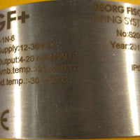 Georg Fischer 2270-P-1N-6 Ultrasonic Level Sensor 12-36VDC 4-20mA+HART Output