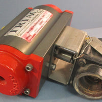 Triac TR130SR5 Pneumatic Actuator 150 PSI Max Pressure 103/8" Length