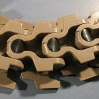 Rexnord 81422411 Table Top Chain  10 ft w/ High Friction Insert