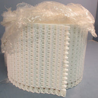 S1000 Chain Link Conveyor Belt 8" Width 25.3' Length Polypropylene Series 1000