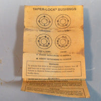 Dodge 119324 2525 x 2 KW Taper-Lock Bushing NOS