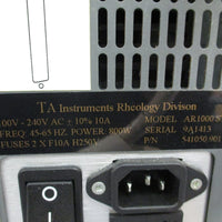 TA Instruments AR1000 Rheometer System Lab AR1000 STB/ 541000.901/541050.901