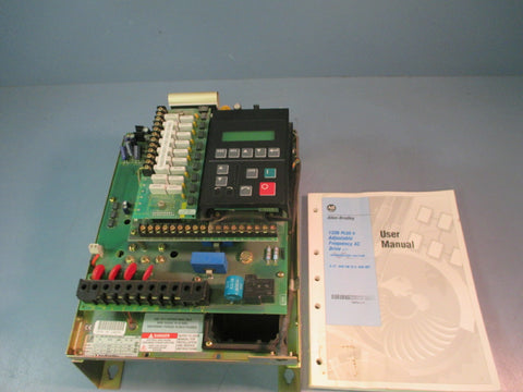 ALLEN BRADLEY PLUS II ADJUSTABLE FREQUENCY AC DRIVE 1336FBRF150ANENHAS2L6