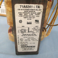 Philips Advance 71A8241001D 250W HP Sodium Ballast Kit w/PreWired Ignitor  New